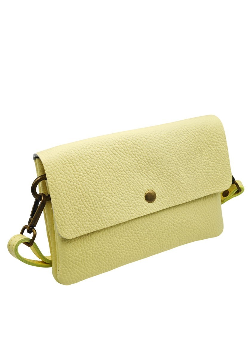 Soleil Chic Pochette bandoulière Camomille Large Jaune Clair