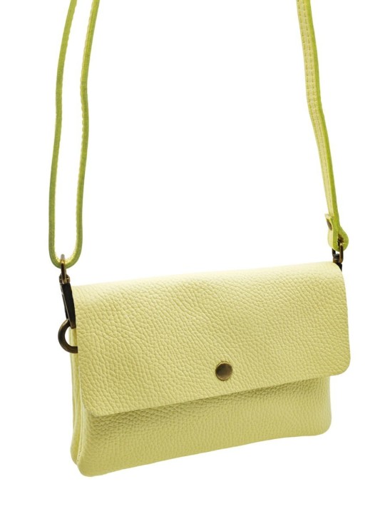 Soleil Chic Pochette bandoulière Camomille Large Jaune Clair