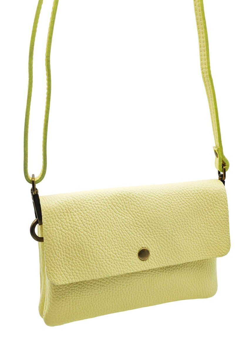 Soleil Chic Pochette bandoulière Camomille Large Jaune Clair