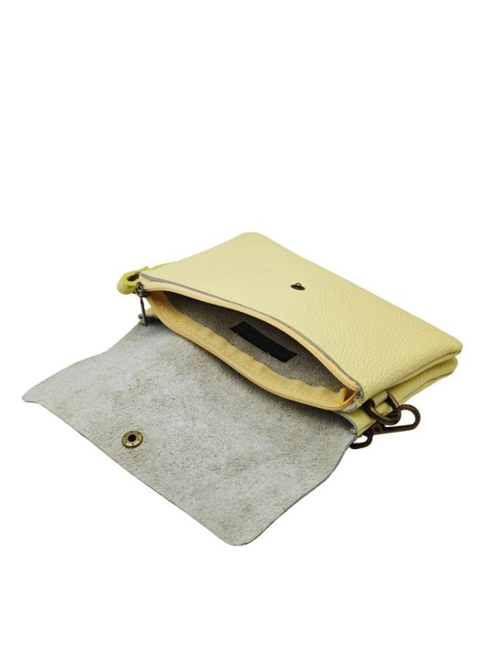Soleil Chic Pochette bandoulière Camomille Large Jaune Clair