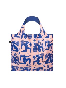 Sac RECYCLE Avec Pochette Zip Ladies and Vases - LOQI