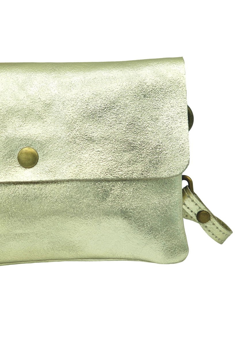 Soleil Chic Pochette bandoulière Camomille Large Noir Irise