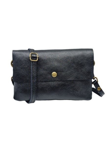 Soleil Chic Pochette bandoulière Camomille Large Noir Irise