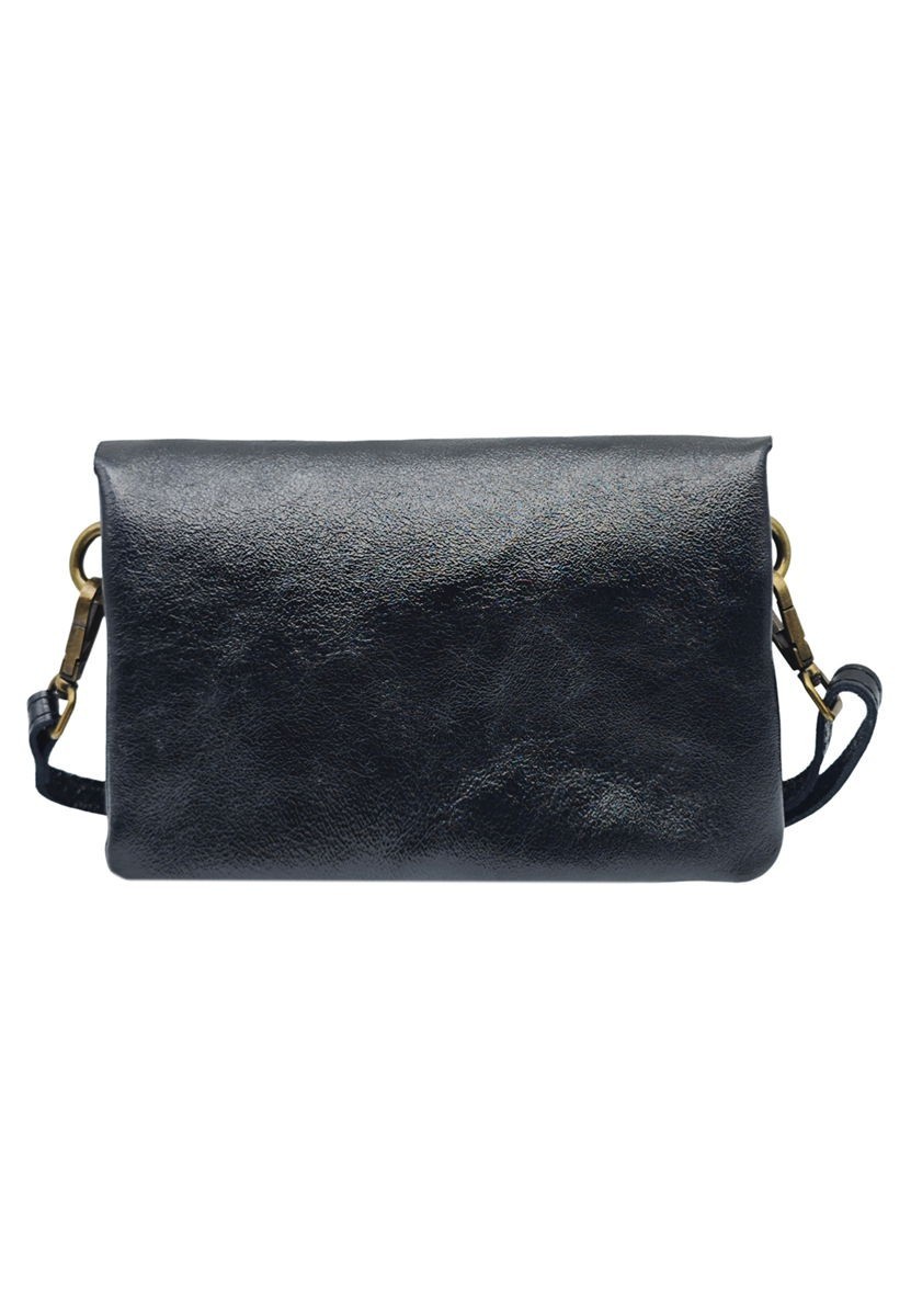 Soleil Chic Pochette bandoulière Camomille Large Noir Irise