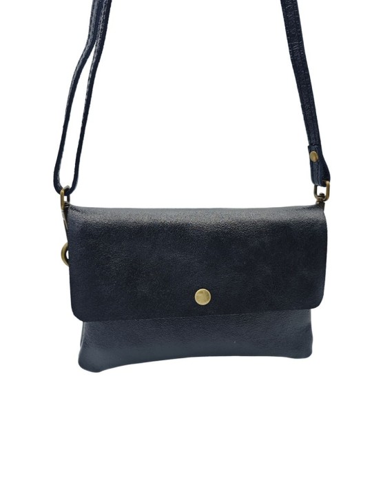 Soleil Chic Pochette bandoulière Camomille Large Noir Irise