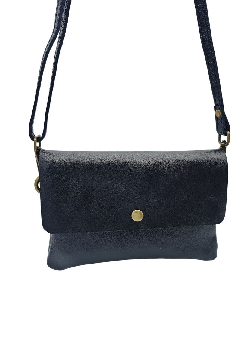 Soleil Chic Pochette bandoulière Camomille Large Noir Irise