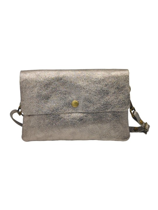 Soleil Chic Pochette bandoulière Camomille Large Champagne Irise