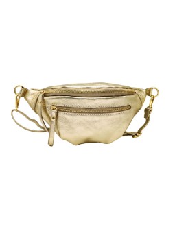 Chic Sac banane cuir Or