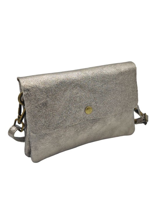 Soleil Chic Pochette bandoulière Camomille Large Champagne Irise
