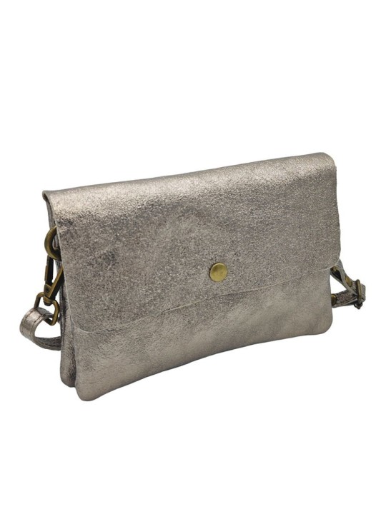 Soleil Chic Pochette bandoulière Camomille Large Champagne Irise