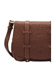 Mila Louise Sac Besace Bess Ecaille Cognac