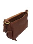 Mila Louise Sac Besace Bess Ecaille Cognac