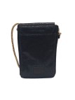 Mila Louise Sac Pochette portable en cuir ROEL BB Noir