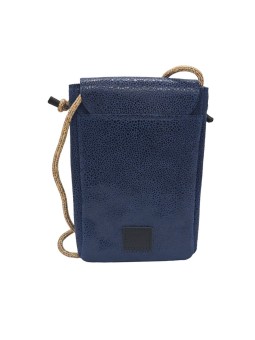 Mila Louise Sac Pochette portable en cuir ROEL BB Bleu