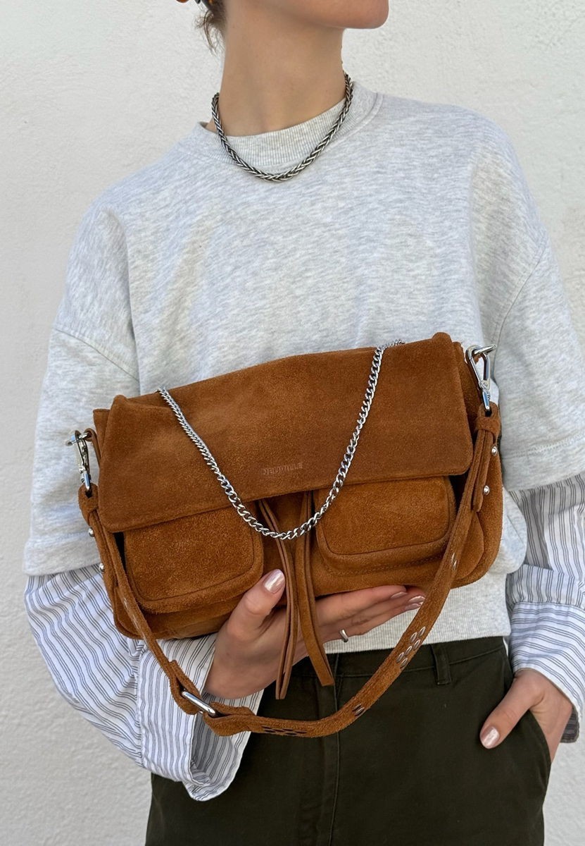 NEUVILLE MAX SUEDE CARAMEL