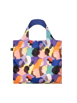 Sac RECYCLE Avec Pochette Zip Sisters (Femmes) - LOQI