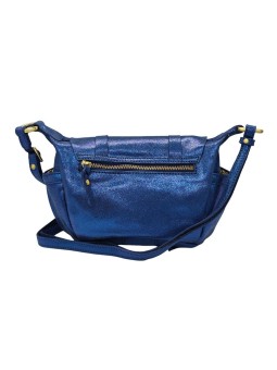 Mila Louise Mini Sac Besace BERNA X Encre Bleu