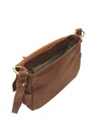 Mila Louise Sac Besace Bess Lézard Cognac