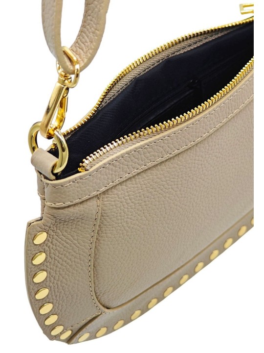 Soleil Chic Pochette Bandouliere Cloute Beige