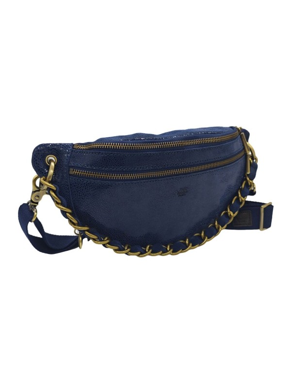 Mila Louise Sac Banane PETRA BB Encre Bleu