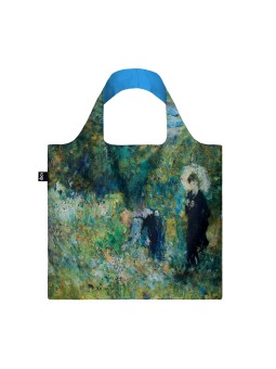 Sac RECYCLE Avec Pochette Zip PIERRE-AUGUSTE RENOIRWoman with a Parasol in a Garden - LOQI