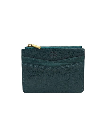 Mila Louise Porte-cartes cuir ROLAE BB Turquoise