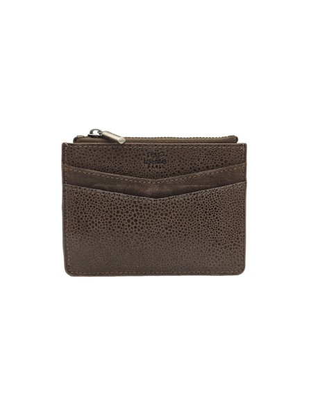 Mila Louise Porte-cartes cuir ROLAE BB Taupe Fume