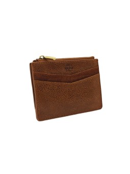 Mila Louise Porte-cartes cuir ROLAE BB Cognac