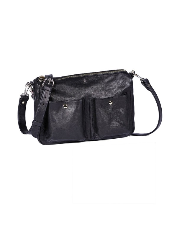 Sac Bandoulière SYSTEME WASH NOIR Craie