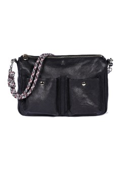 Sac Bandoulière SYSTEME WASH NOIR Craie