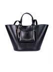 Sac Cabas NOTE NOIR Craie Studio