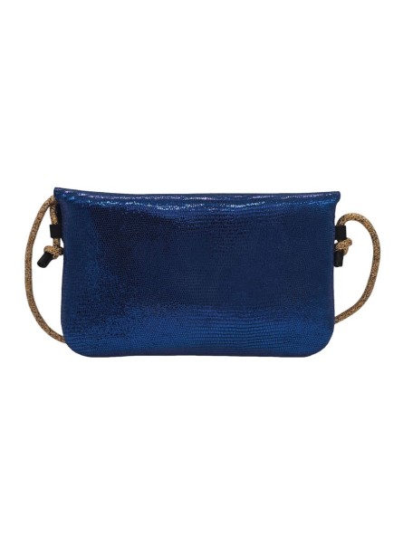 Mila Louise Sac Pochette en cuir OLCA LZ Encre Bleu