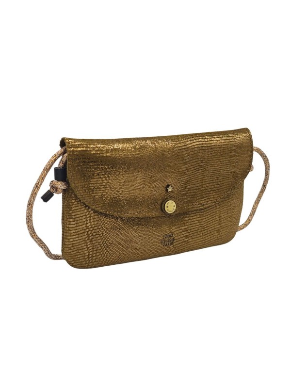 Mila Louise Sac Pochette en cuir OLCA LZ Kiwi