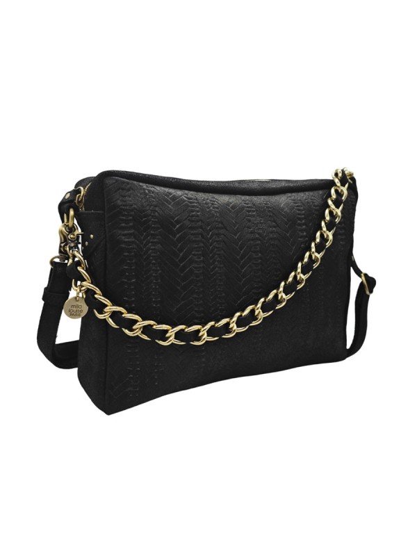 Mila Louise Sac bandoulière MAMA XL D2 Noir