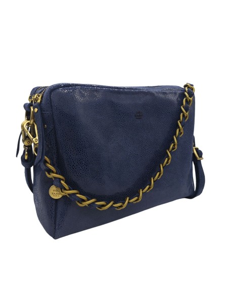 Mila Louise Sac bandoulière MAMA XL BB ENCRE BLEU