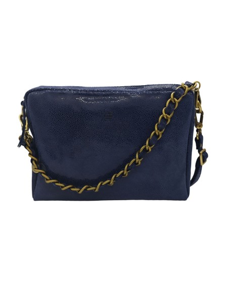 Mila Louise Sac bandoulière MAMA XL BB ENCRE BLEU