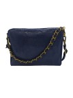 Mila Louise Sac bandoulière MAMA XL BB ENCRE BLEU