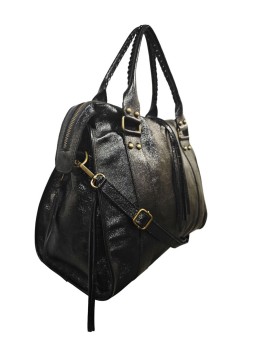 Daisy Large Sac à main Noir Irise