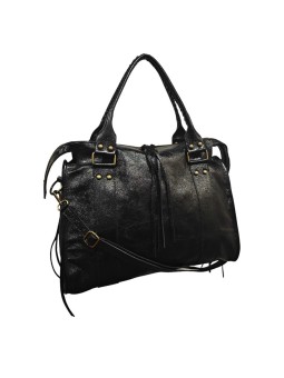 Daisy Large Sac à main Noir Irise