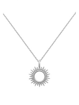 Collier Soleil Argent Massif 925/000 - TheWan