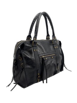 Daisy Large Sac à main Noir Irise