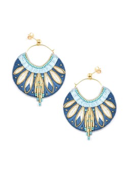 Boucle d'oreille Créole APIE Arctic NAHUA