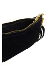 Soleil Chic Pochette Bandouliere Cloute Nubuck Noir