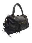 Daisy Large Cuir Vintage Noir