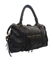 Daisy Large Cuir Vintage Noir