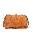 Daisy Large Cuir Vintage Camel