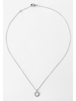 Collier Soleil Argent Massif 925/000 - TheWan