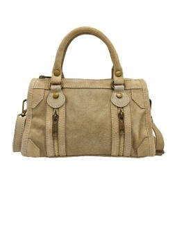 ITA024 Mini Nubuck Taupe