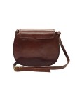 Soleil Chic - Mini Sac Besace Cuir Vintage Marron