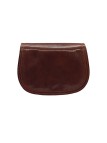 Soleil Chic - Petit Sac Besace Cuir Vintage Marron